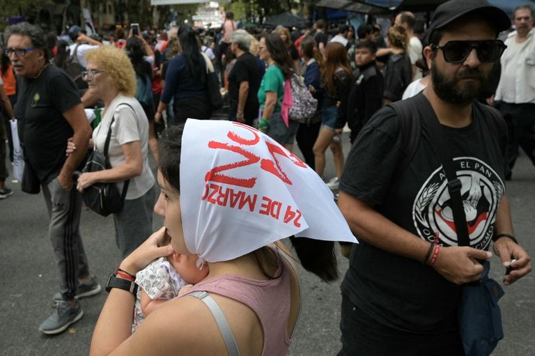 Marcha por el Día de la Memoria