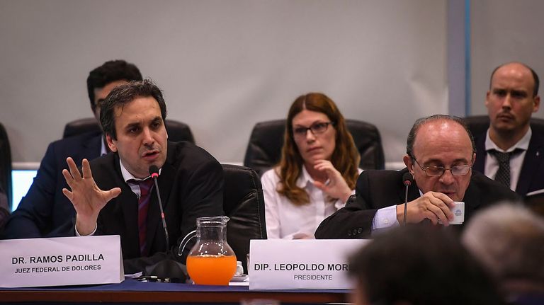 El juez Ramos Padilla expuso ante la comisión de Libertad de Expresión de la Cámara de Diputados