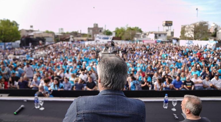 Máximo Kirchner en Morón 20221010