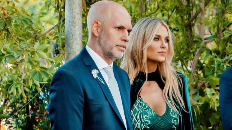 Milagros Maylin y Horacio Rodríguez Larreta