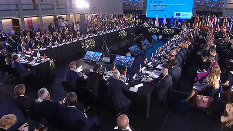 Alberto Fernández en la CELAC 20221027
