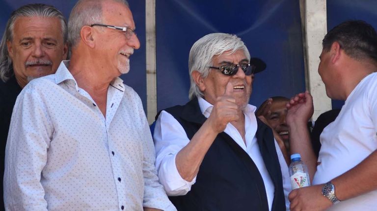 Paro de la CGT palco