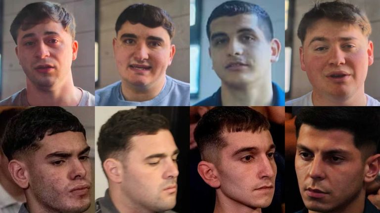 Los ocho condenados por el crimen de Fernando Báez Sosa