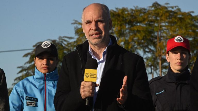 Conferencia de prensa Horacio Rodríguez Larreta 20220830