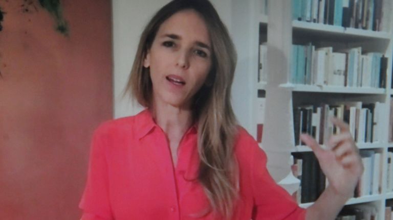 Cayetana Álvarez de Toledo, en la entrevista con Jorge Fontevecchia