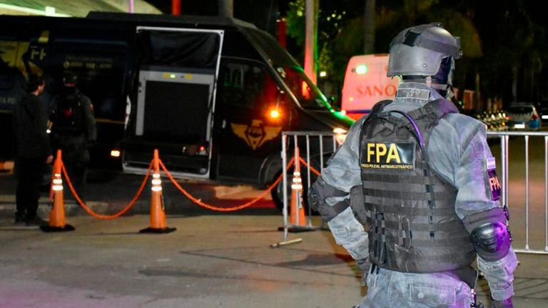 Operativo policial Antinarcótico en fiesta de Forja