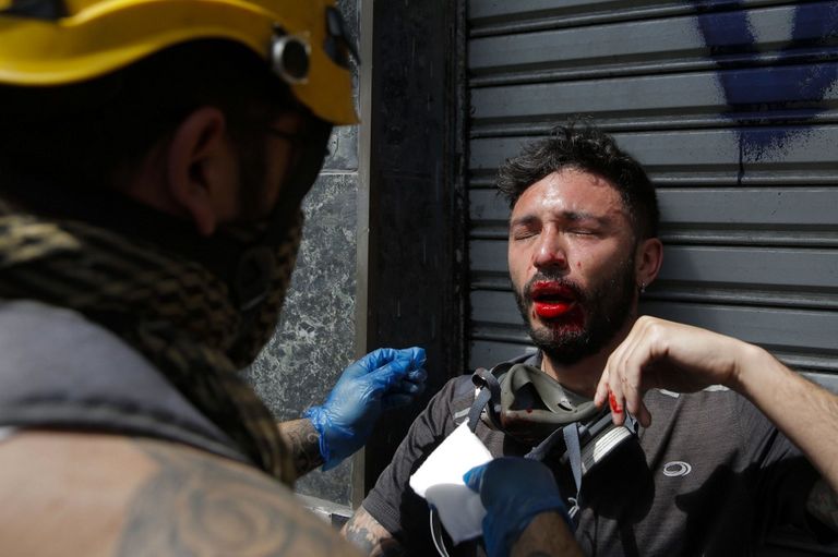 protestas chile afp