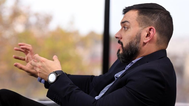 Emmanuel Alvarez Agis, en la entrevista en Diario PERFIL.