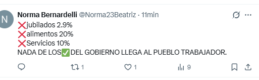 Las respuestas al posteo de Javier Lanari sobre resumen semanal de gestión.