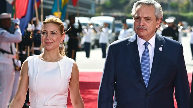 Fabiola Yañez y Alberto Fernandez