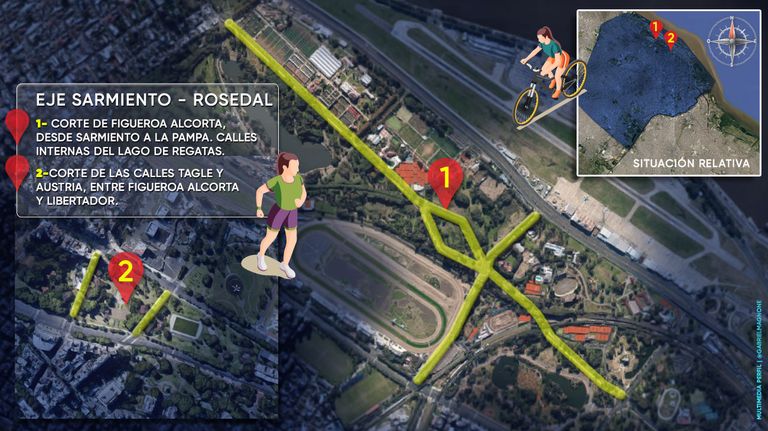 Circuitos para salir a correr.