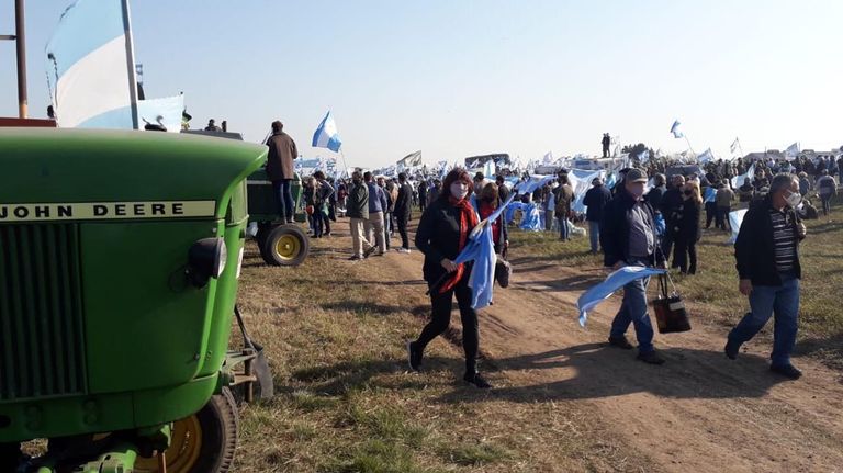 Movilización agropecuaria en San Nicolás 20210709