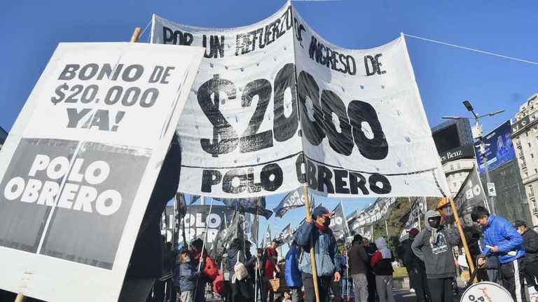 Protesta Polo Obrero