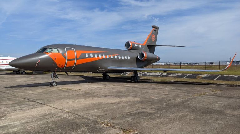 Jet privado de Max Verstappen