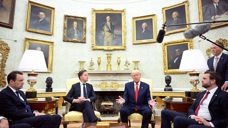 Donald Trump Hemos estado lidiando con Dinamarca, hemos estado lidiando con Groenlandia 20250314