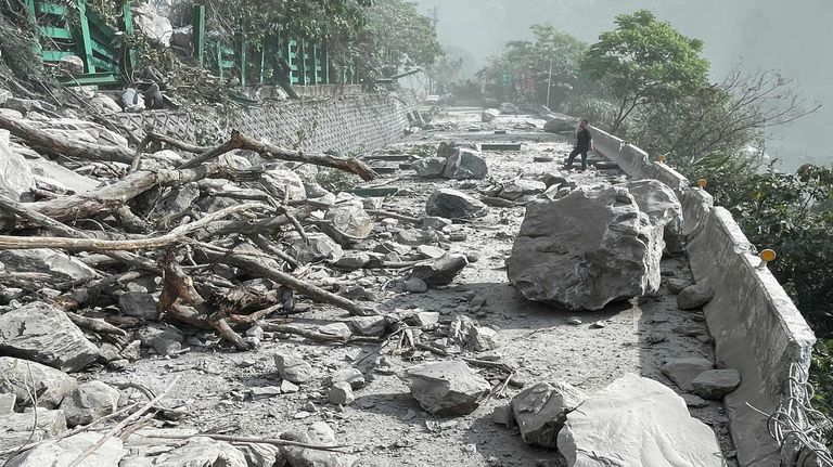 Taiwan Terremoto 20240403