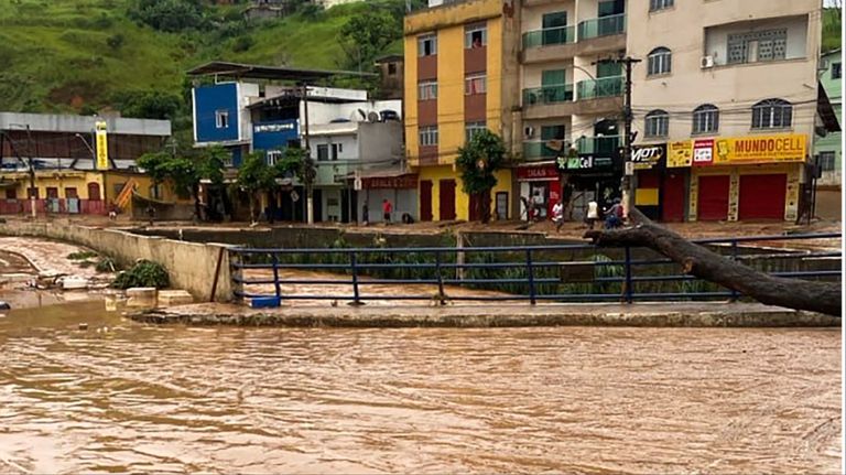 Tormentas torrenciales en Brasil
