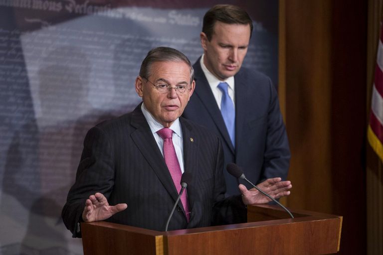 El senador estadounidense Bob Menendez 20230726