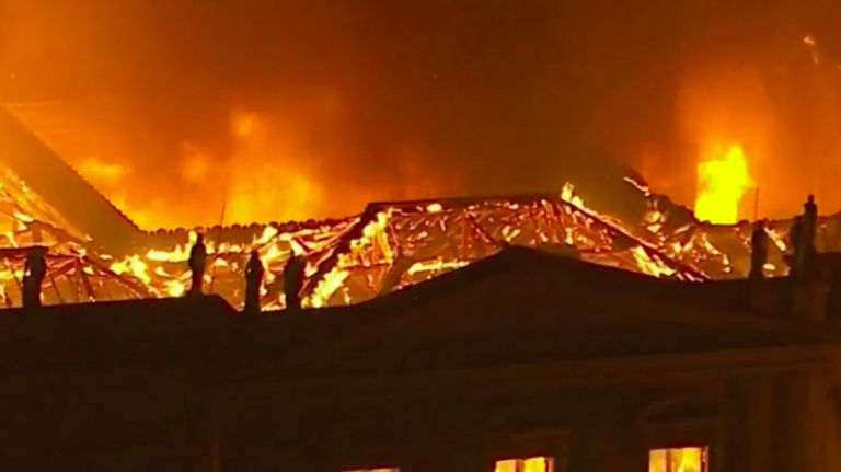 incendio museu rio