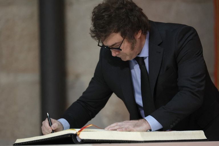 Javier Milei en España 20240621