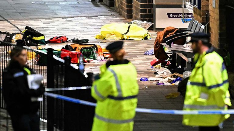 Crimen en un tren en Londres 02112025