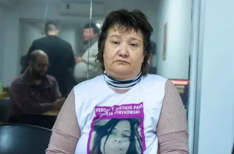 Gloria Romero, la madre de Cecilia Strzyzowski.