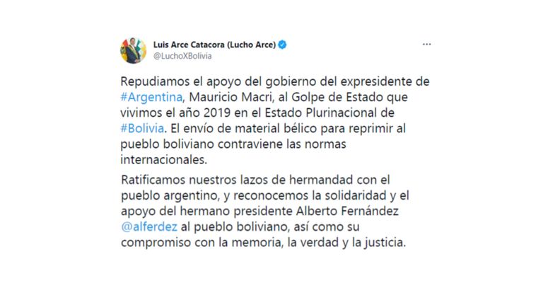 Luis Arce Tuit 