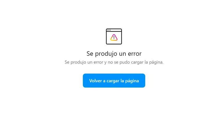 Caída de Instagram y Facebook