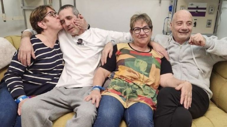 Rehenes argentinos liberados por Israel