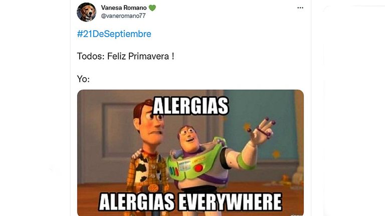Los memes por la llegada de la primavera 20220921