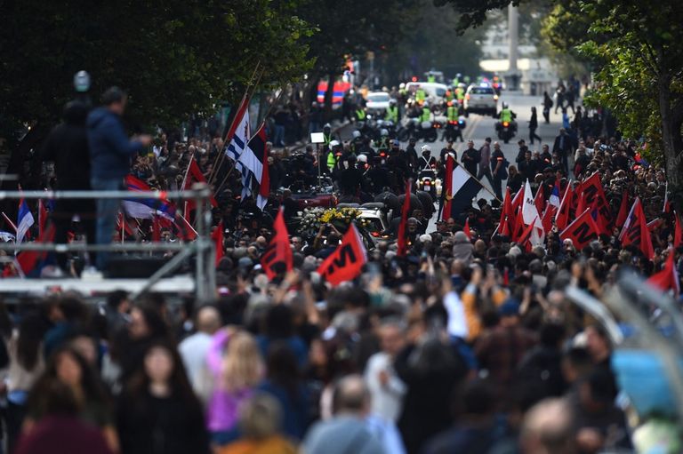 Cortejo fúnebre de José
