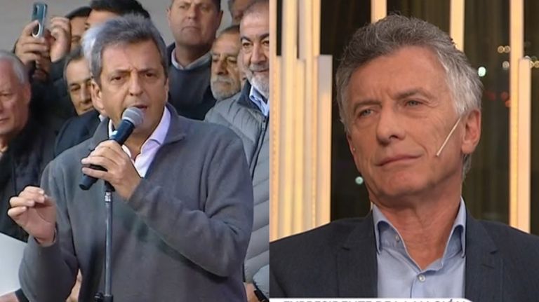 Massa y Macri
