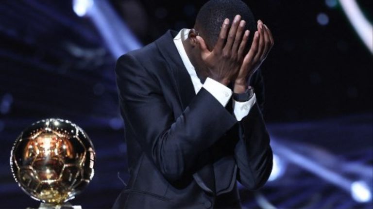 Dembele obtuvo el balón de oro 2025