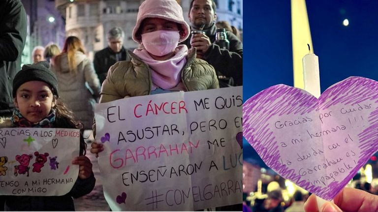 Marcha de velas hospital Garrahan 20250602