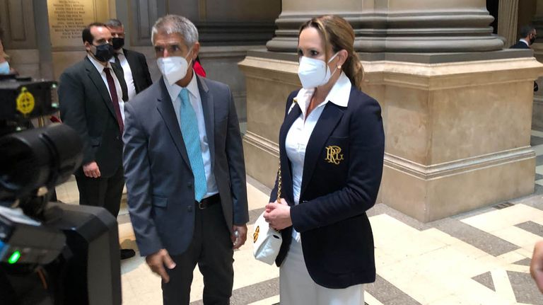 Natalia Denegri en la audiencia de hoy 20220317