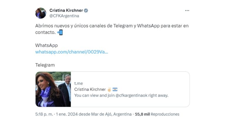 Cristina Kirchner