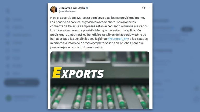 Posteo Ursula von der Leyen 01052026