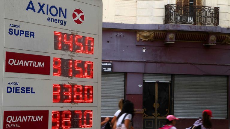 El precio de los combustibles subió un 27% desde las 0 de hoy 20240103