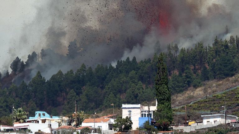 El volcán Cumbre Vieja 20210922