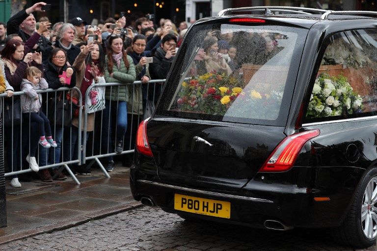 funeral stephen hawking afp 20180402