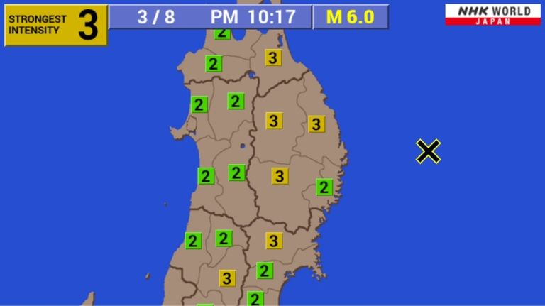 Terremoto de 6,1 en Japón