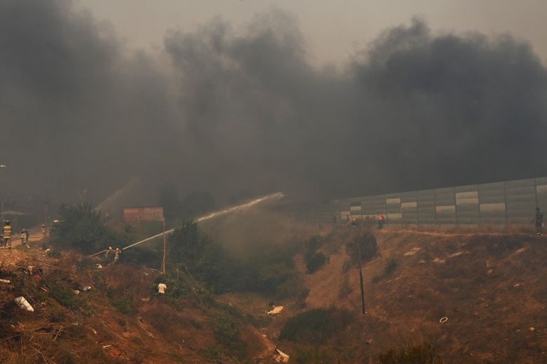 incendios chile