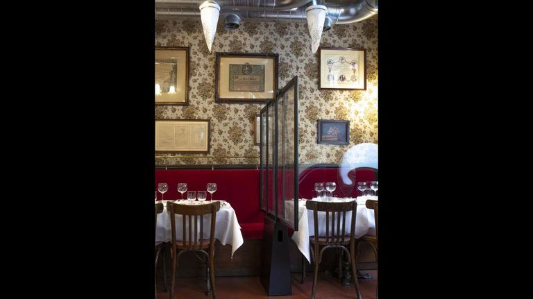 Restaurant Allard, de Paris, y su sistema de aislamiento 20200617