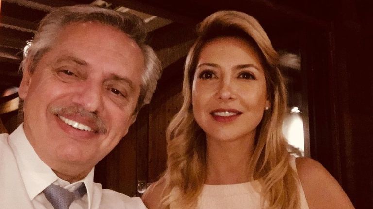 Alberto Fernandez y Fabiola Yañez