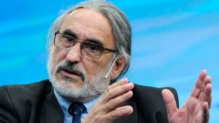 Luis Basterra, en la entrevista con Jorge Fontevecchia.