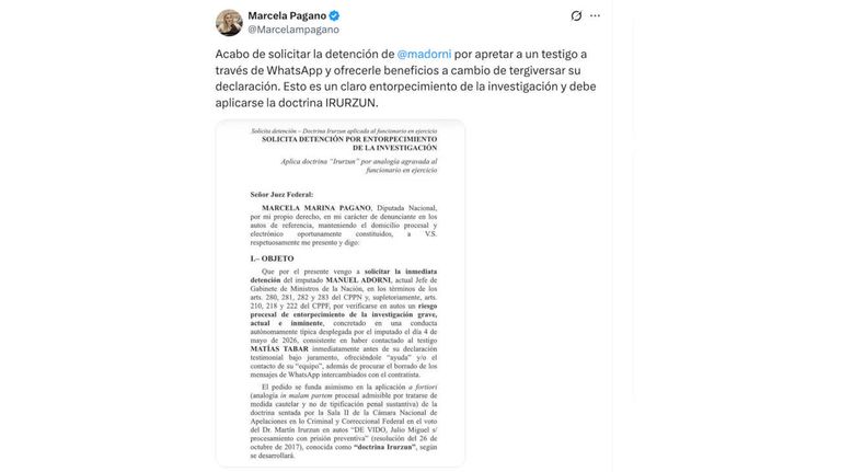 Marcela Pagano X 04052026