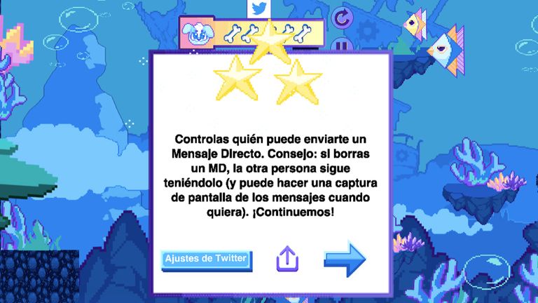 Twitter lanzó un juego para explicar su política de privacidad