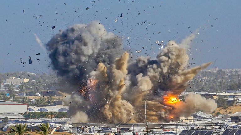 Ataque israelí contra la ciudad de Gaza 30012026