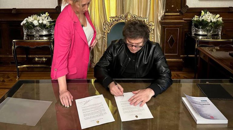 Carta del presidente Javier Milei para el Papa Francisco