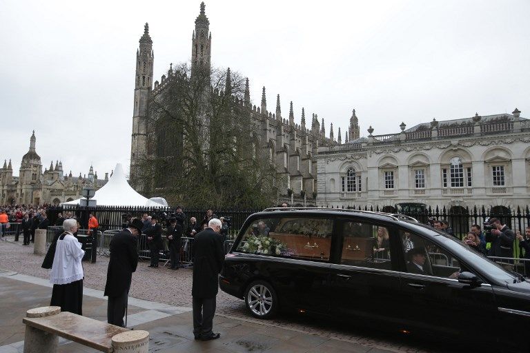 funeral stephen hawking afp 20180402